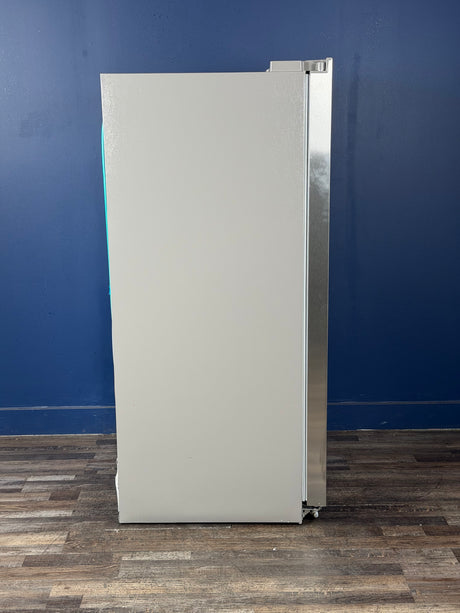Frigidaire - 33 in. 22.3 cu. ft. Standard Depth Side by Side Refrigerator in Stainless Steel