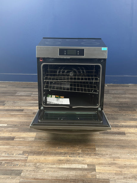Frigidaire - Gallery 30 in 6.2 cu.ft. 5 Burner Element Slide-In Induction Range w/ Total Convection & Air Fry , SmudgeProof Stainless