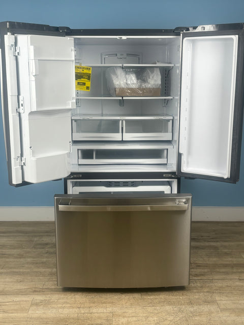 GE - 27.7 cu. ft. French Door Refrigerator in Fingerprint Resistant Stainless Steel, ENERGY STAR