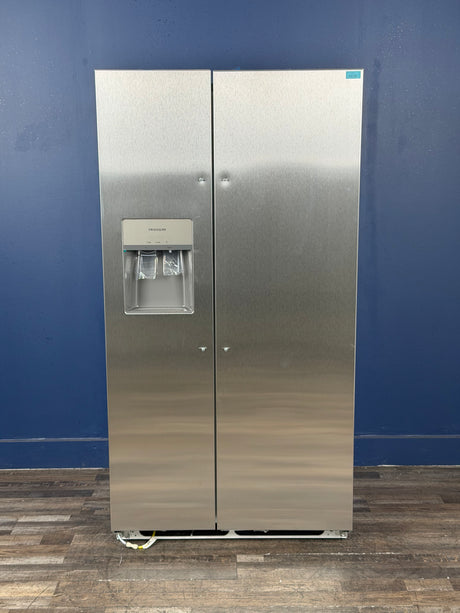 Frigidaire - 36 in. 26 cu. ft. Standard Depth Side by Side Refrigerator in Stainless Steel
