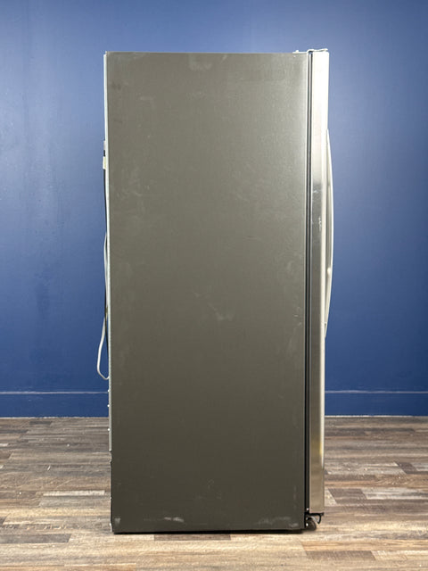 GE - 23.0 cu. ft. Side by Side Refrigerator in Fingerprint Resistant Stainless Steel, Standard Depth, ENERGY STAR