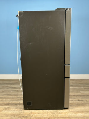 GE Profile - Profile 27.9 cu. ft. Smart 4-Door French Door Refrigerator with Door-in-Door in Fingerprint Resistant Stainless Steel
