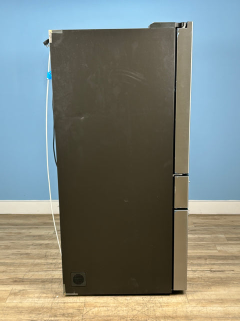 GE Profile - Profile 27.9 cu. ft. Smart 4-Door French Door Refrigerator with Door-in-Door in Fingerprint Resistant Stainless Steel