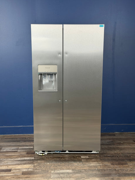 Frigidaire - 36 in. 26 cu. ft. Standard Depth Side by Side Refrigerator in Stainless Steel