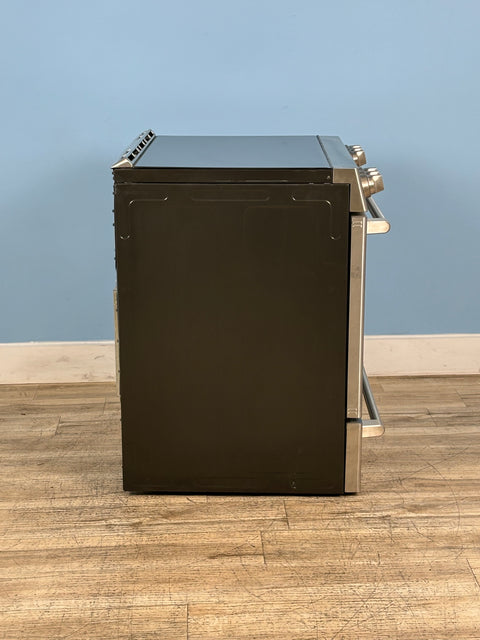 GE Cafe - 30 in. 5 Burner Element Slide-In Smart Induction Range with Convection in Stainless Steel, Self Clean