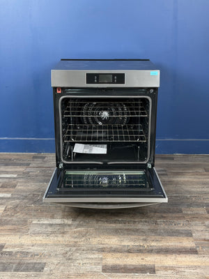 Frigidaire - Gallery 30 in 6.2 cu.ft. 5 Burner Element Slide-In Induction Range w/ Total Convection & Air Fry , SmudgeProof Stainless