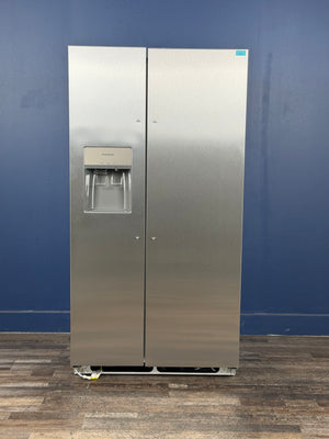 Frigidaire - 36 in. 26 cu. ft. Standard Depth Side by Side Refrigerator in Stainless Steel