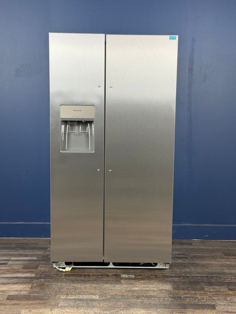Frigidaire - 36 in. 26 cu. ft. Standard Depth Side by Side Refrigerator in Stainless Steel