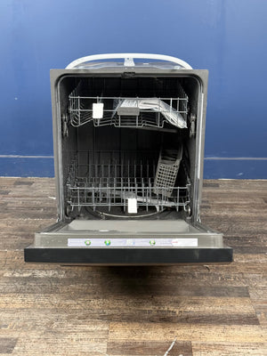Frigidaire - 24 in Front Control Built-In Tall Tub Dishwasher in Black with 4-cycles and DishSense Sensor Technology