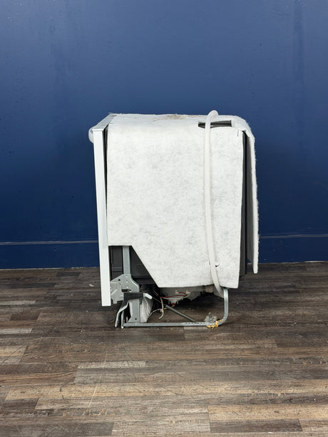 Frigidaire - 24 in Top Control Built In Tall Tub Dishwasher with Plastic Tub in White with 4-cycles