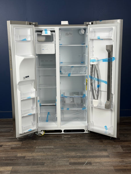 Frigidaire - 36 in. 26 cu. ft. Standard Depth Side by Side Refrigerator in Stainless Steel