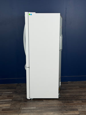 Frigidaire - 31.5 in. 18 cu. ft. Counter-Depth French Door Refrigerator in White with CrispSeal crispers