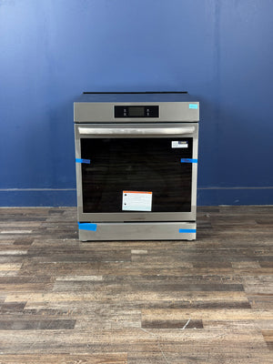 Frigidaire - Gallery 30 in 6.2 cu.ft. 5 Burner Element Slide-In Induction Range w/ Total Convection & Air Fry , SmudgeProof Stainless