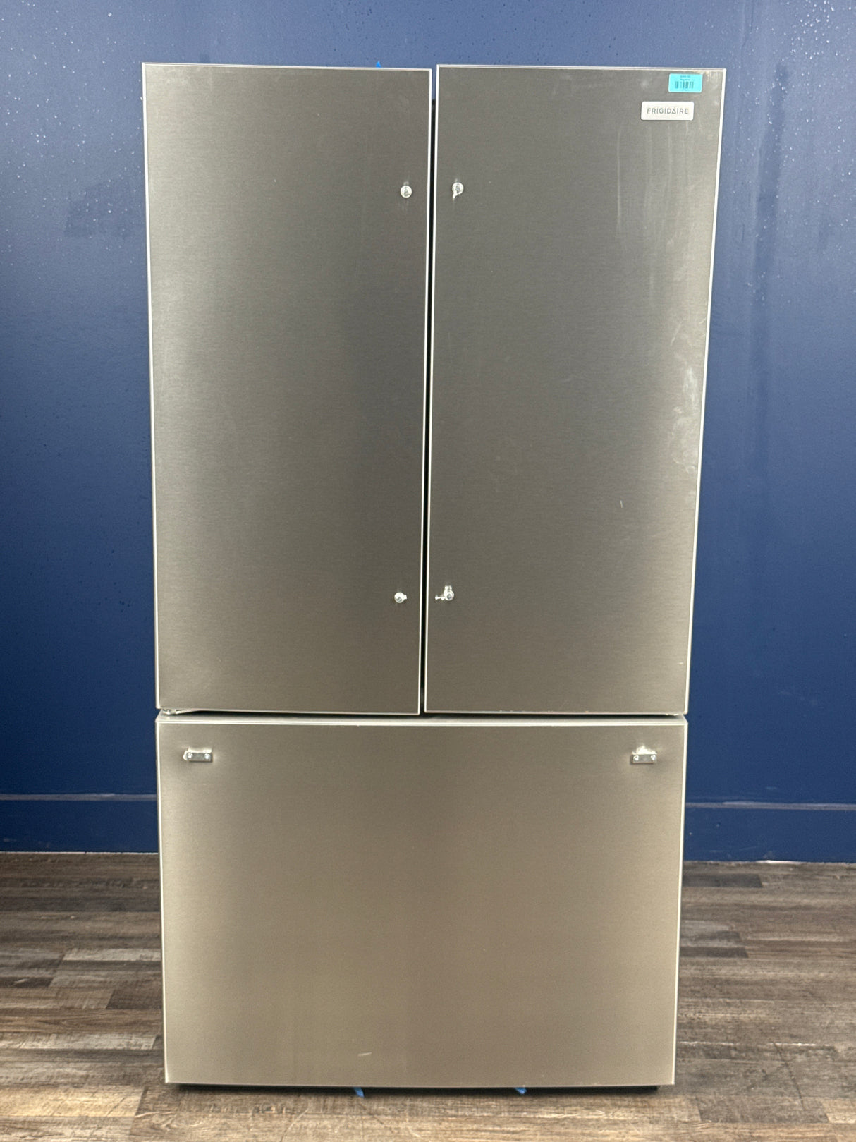 Frigidaire - 36 in 29 cu. ft. Standard Depth French Door Refrigerator in Smudge-Proof Stainless Steel with Internal Water Dispenser