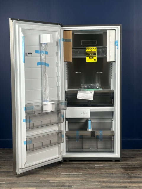 Frigidaire - Professional 19 cu. ft. Single Door Frost Free Upright Freezer in Smudge-Proof Stainless Steel, ENERGY STAR