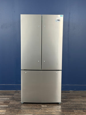 Frigidaire - 31.5 in. 18 cu. ft. Counter Depth French Door Refrigerator in Fingerprint-Resistant Stainless Look