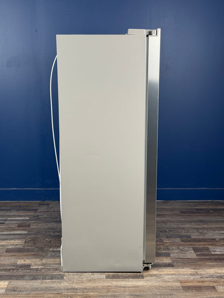 Frigidaire - Professional 36 in. 22.3 cu. ft. Counter Depth Side-by-Side Refrigerator in Smudge-Proof Stainless Steel