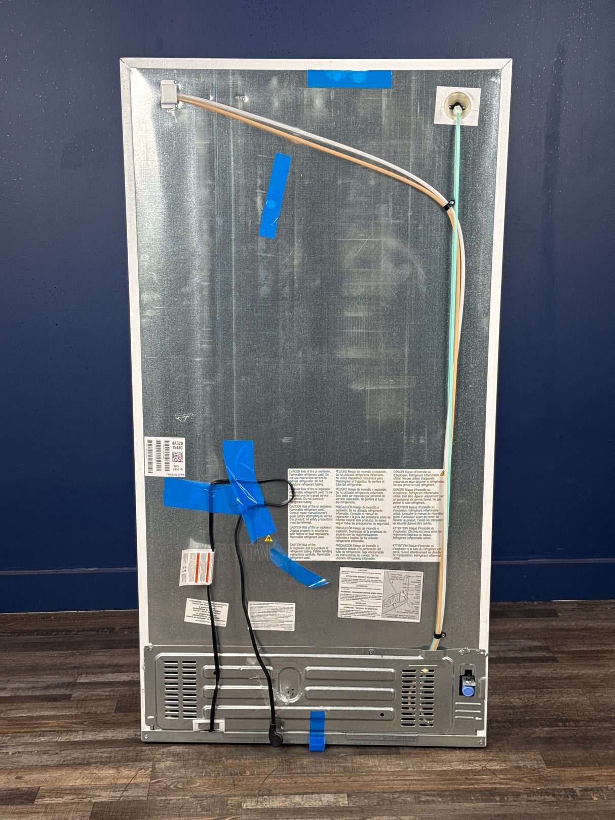 Frigidaire - 36 in. 26 cu. ft. Standard Depth Side by Side Refrigerator in White