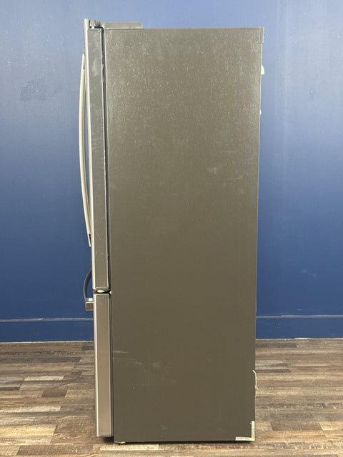 GE Profile - Profile 22.1 cu. ft. French Door Refrigerator with Hands-Free Autofill in Stainless Steel, Counter Depth