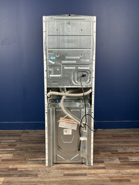 GE - 2.3 cu. ft. Washer 4.4 cu. ft. Gas Dryer Combo in White