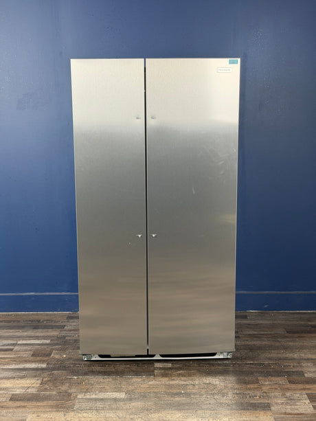 Frigidaire - 36 in. 26 cu. ft. Standard Depth Side-by-Side Refrigerator in Stainless Steel with CrispSeal Crispers