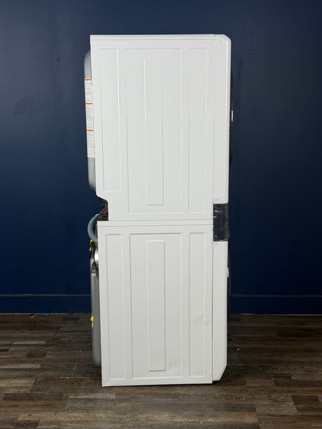 Electrolux - 4.4 cu. ft. Stacked Washer and 8.0 cu. ft. Gas Dryer Laundry Tower in White with LuxCare Wash, Energy Star