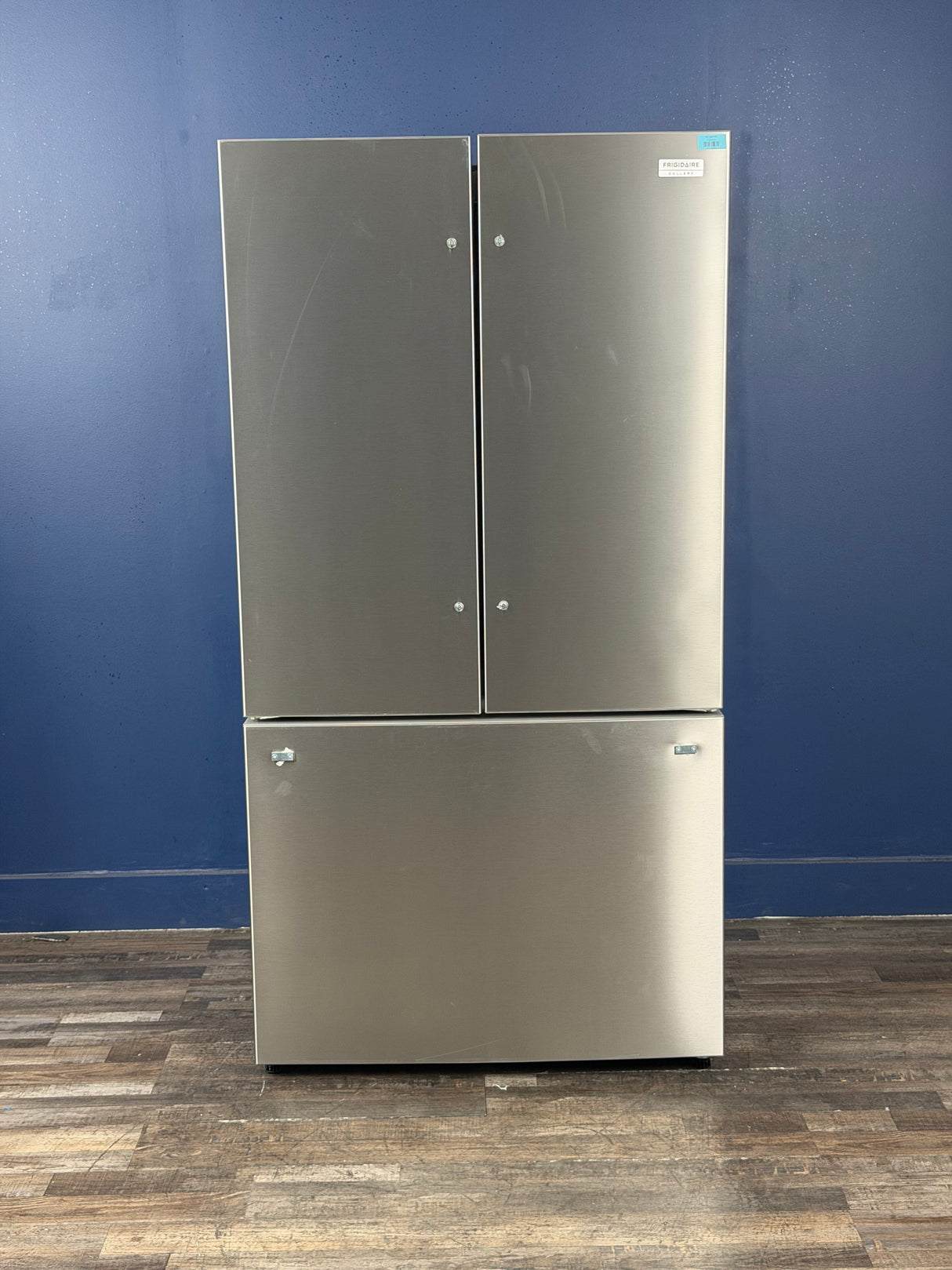 Frigidaire - Gallery 23.3 cu. ft. Counter Depth French Door Refrigerator in Smudge-Proof Stainless Steel w/ Internal Water Dispenser