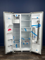 Frigidaire - 36 in. 26 cu. ft. Standard Depth Side by Side Refrigerator in Stainless Steel