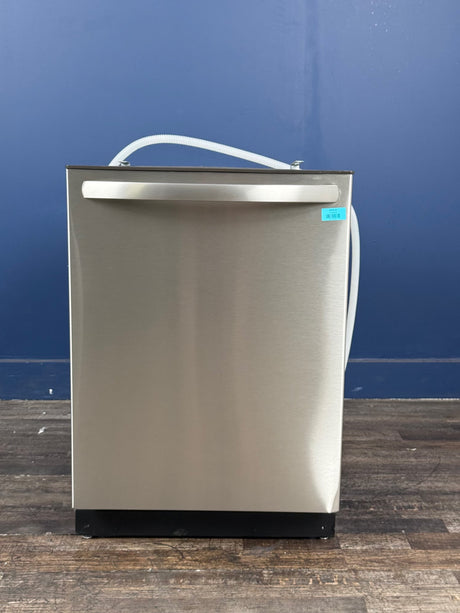 Frigidaire - 24 in Top Control Built in-Tall Tub 52 dBA Dishwasher with Plastic Tub in Stainless Steel with 4-cycles