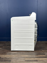 GE Profile - Profile 7.4 cu. ft. Smart Gas Dryer in White with Steam, Sanitize Cycle, and Sensor Dry, ENERGY STAR