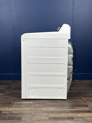 GE Profile - Profile 7.4 cu. ft. Smart Gas Dryer in White with Steam, Sanitize Cycle, and Sensor Dry, ENERGY STAR