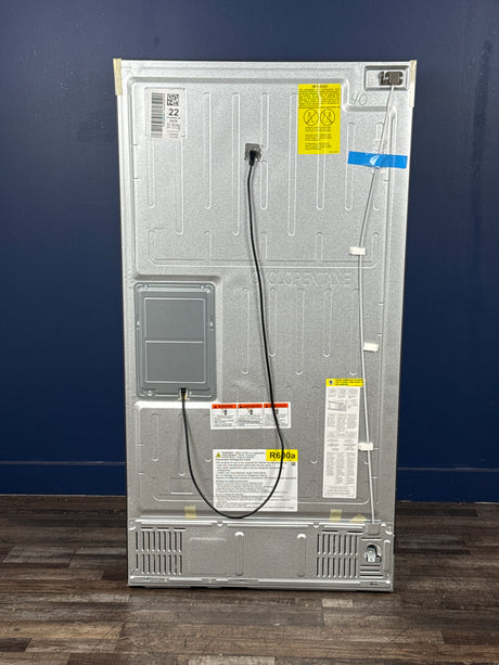 GE Profile - Profile 22.3 cu. ft. Counter Depth Four Door French Door Refrigerator in Stainless Steel with Hands-Free Autofill