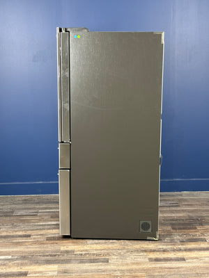 GE Profile - Profile 27.9 cu. ft. Smart 4-Door French Door Refrigerator with Door-in-Door in Fingerprint Resistant Stainless Steel