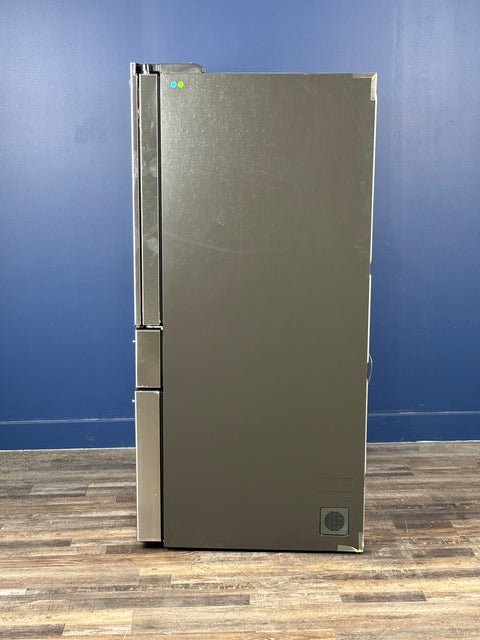 GE Profile - Profile 27.9 cu. ft. Smart 4-Door French Door Refrigerator with Door-in-Door in Fingerprint Resistant Stainless Steel