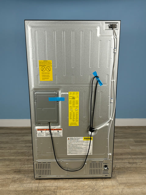 GE Cafe - 28.7 Cu. Ft. 4-Door French Door Smart Refrigerator with Dual Dispense Autofill Pitcher - Stainless Steel