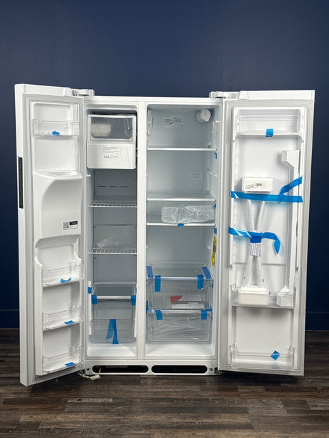 Frigidaire - 36 in. 26 cu. ft. Standard Depth Side by Side Refrigerator in White