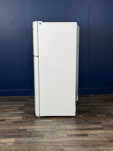 Frigidaire - 27.6 in. 14 cu. ft. Frost Free Top Freezer Refrigerator in White with EvenTemp Cooling System