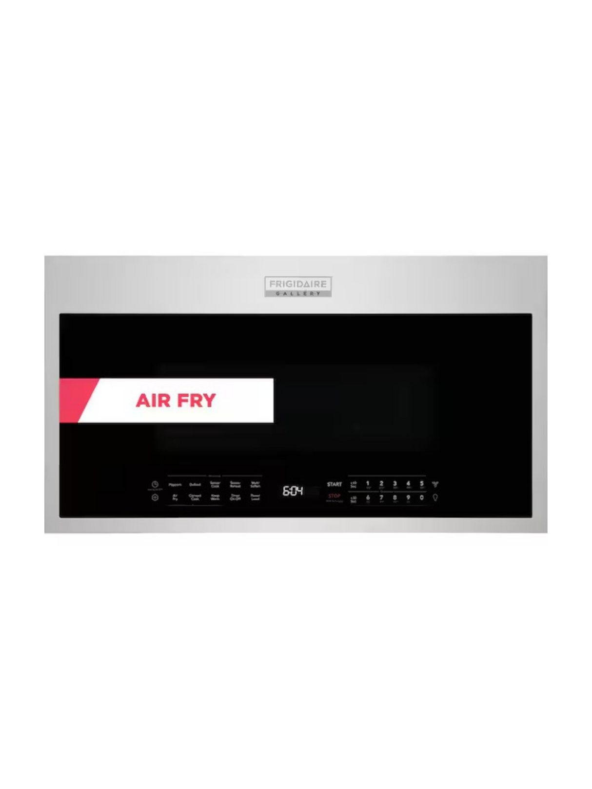 Frigidaire - Gallery 30 in. 1.9 cu. ft. Over the Range Microwave in Stainless Steel with Air Fry