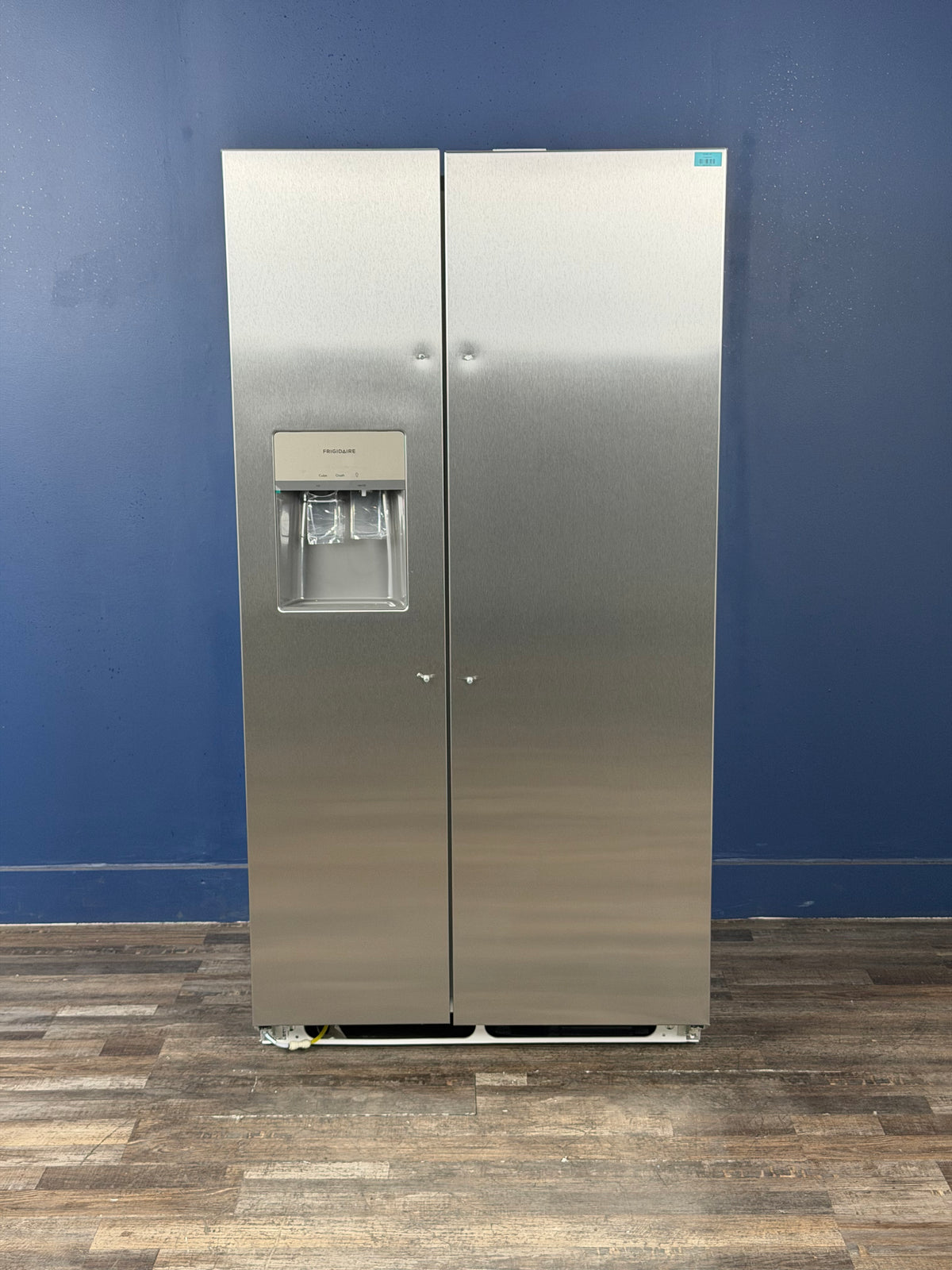 Frigidaire - 36 in. 26 cu. ft. Standard Depth Side by Side Refrigerator in Stainless Steel
