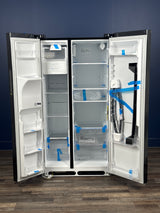 Frigidaire - 36 in. 26 cu. ft. Standard Depth Side by Side Refrigerator in Black