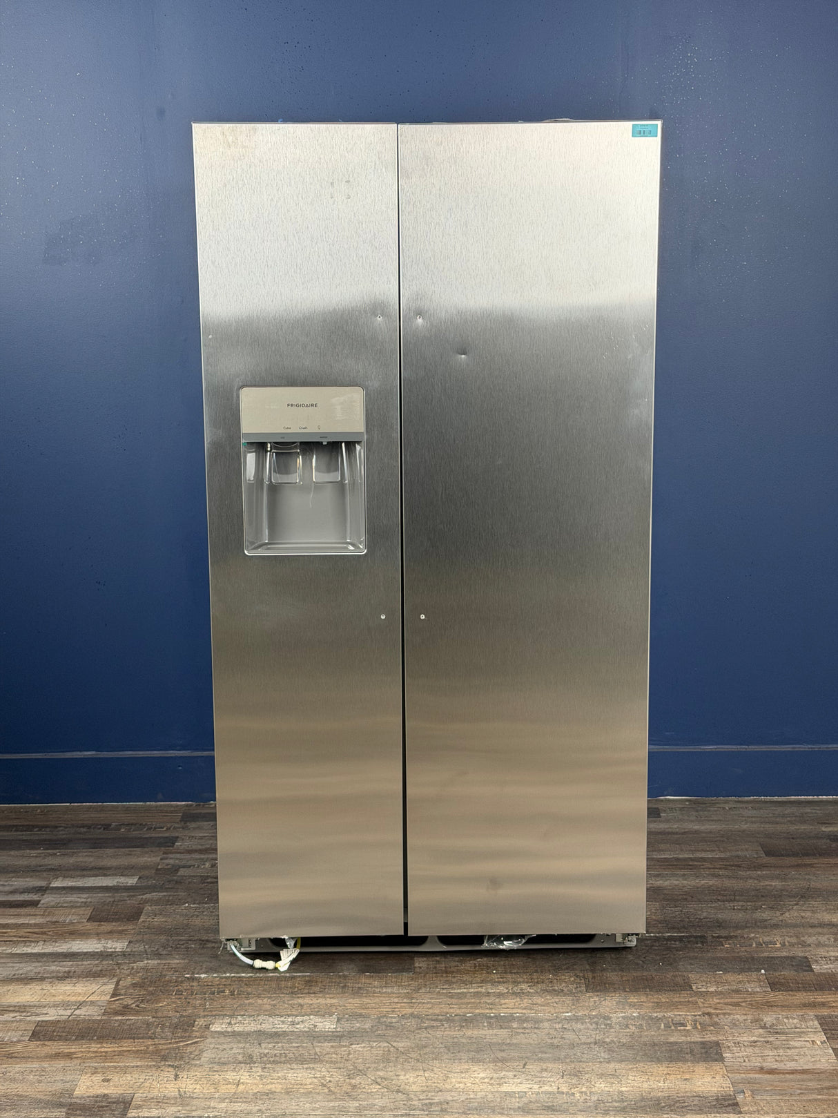 Frigidaire - 36 in. 26 cu. ft. Standard Depth Side by Side Refrigerator in Stainless Steel