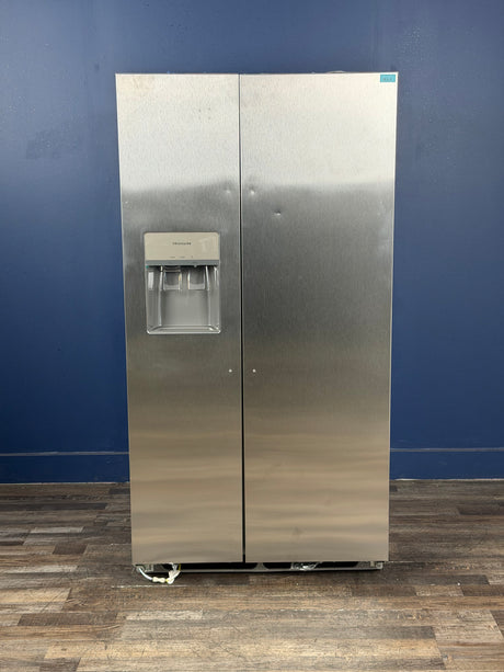 Frigidaire - 36 in. 26 cu. ft. Standard Depth Side by Side Refrigerator in Stainless Steel