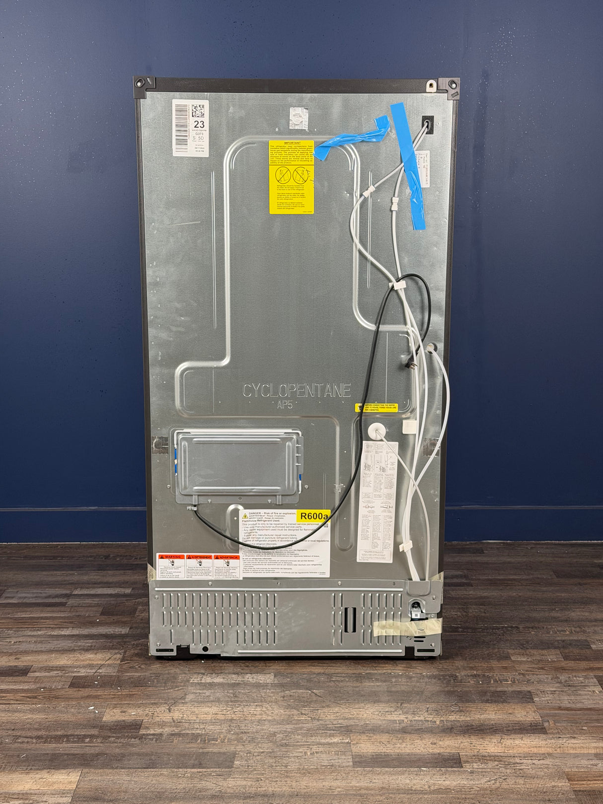 GE Profile - Profile 23.1 cu. ft. French Door Refrigerator in Fingerprint Resistant Stainless Steel, Counter Depth, ENERGY STAR