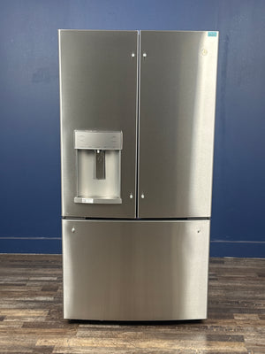 GE - 27.7 cu. ft. French Door Refrigerator in Fingerprint Resistant Stainless Steel, ENERGY STAR
