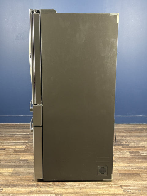 GE Profile - Profile 27.9 cu. ft. Smart 4-Door French Door Refrigerator with Door-in-Door in Fingerprint Resistant Stainless Steel