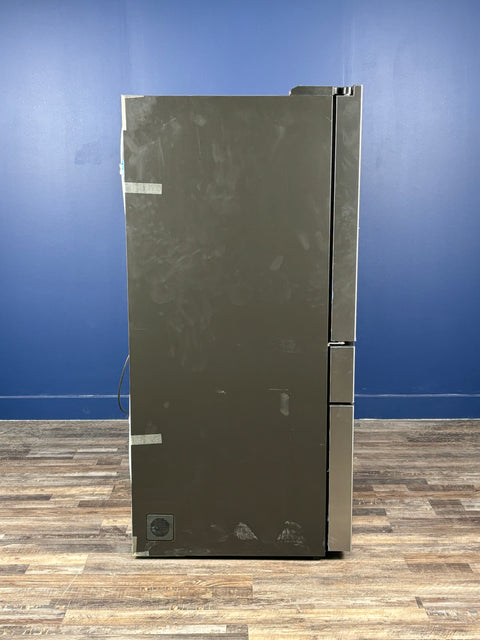 GE Profile - Profile 27.9 cu. ft. Smart 4-Door French Door Refrigerator with Door-in-Door in Fingerprint Resistant Stainless Steel