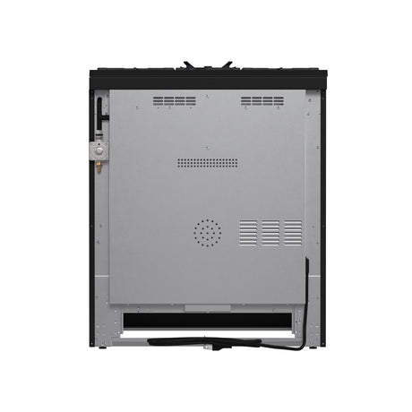 Forno Leonardo Espresso 30-Inch Black Gas Range, 5 Burners, 39,500 BTU, 5 cu.ft Convection Oven