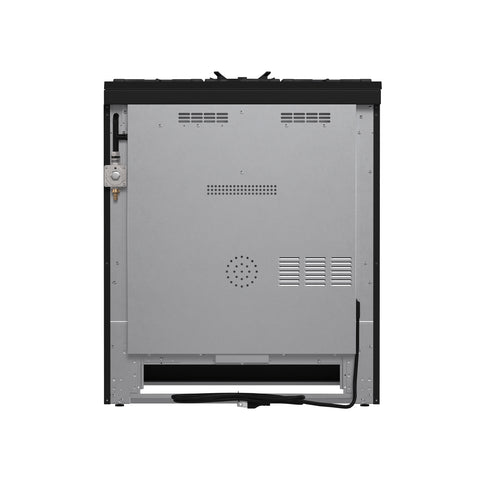 Forno Leonardo Espresso 30-Inch Black Gas Range, 5 Burners, 39,500 BTU, 5 cu.ft Convection Oven