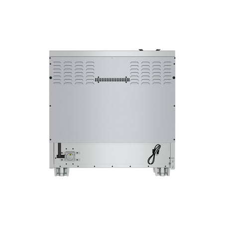 Forno Capriasca 36-Inch Gas Range, Stainless Steel, 6 Brass Burners, 120,000 BTU, Convection Oven, Energy Efficient