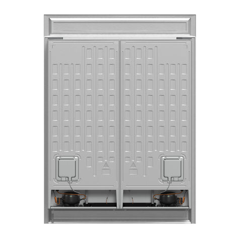 Forno Maderno 2-28-Inch Wide Convertible Refrigerator/Freezer, Decorative Trim, 27.2 cu.ft, 84-Inch High, ENERGY STAR Certified